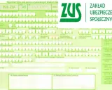 Formularz ZUS ZLA do wypełnienia, zawiera pola na dane ubezpieczonego, lekarza i pracodawcy, służy do zgłaszania niezdolności do pracy, czyli ile dni zwolnienia lekarskiego w roku.